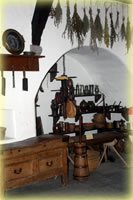 marksburg castle food preparation area