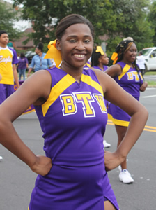George Washington Carver High School Cheerleader