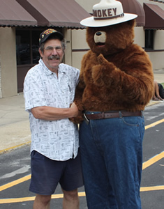 Frank Dillman and Smokey